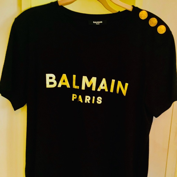Balmain pre-loved tee - Picture 1 of 3